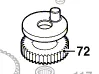 pignon à excentrique pour piston GBH 5-38 D, GBH 5400, GBH 500, GBH 5-40 DE